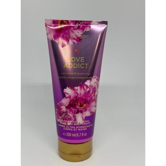 Victoria's Secret Love Addict Ultra Moisturizing Hand & Body Cream 6.7 Fl Oz - Picture 3 of 4